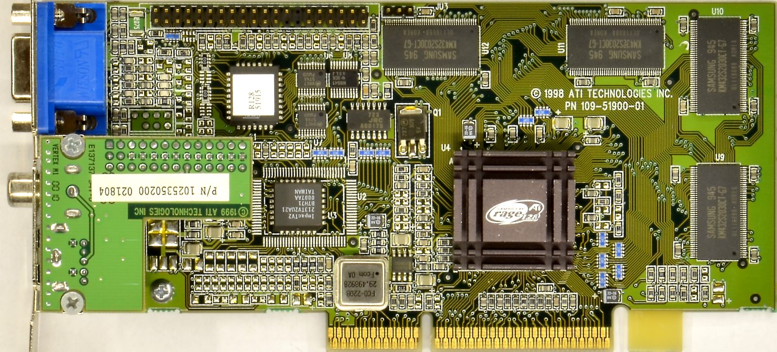 VGA Legacy MKIII - ATI Rage 128 GL