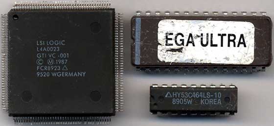 Gemini VC-001 West Germany chips