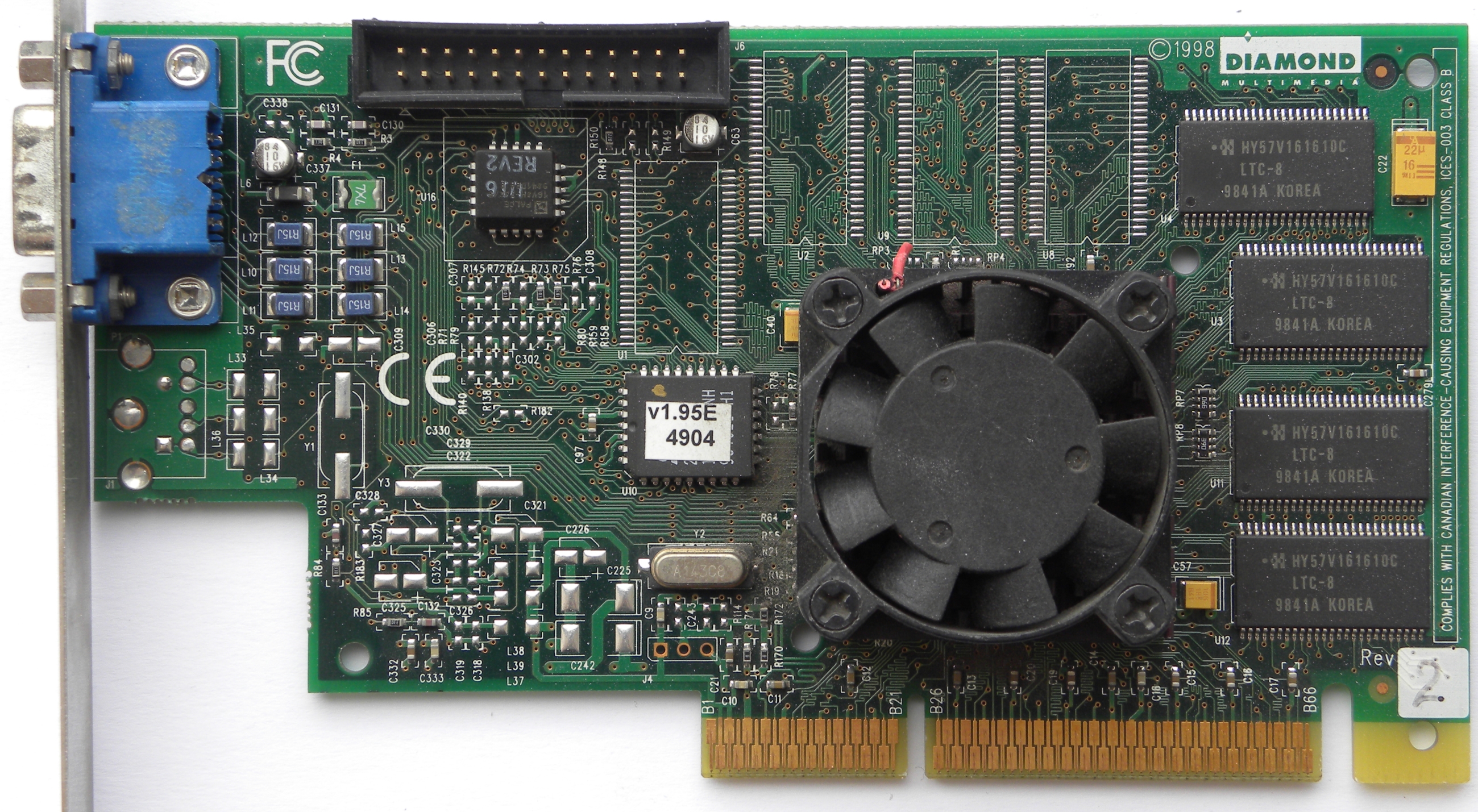 Diamond Viper V550 8MB 80MHz